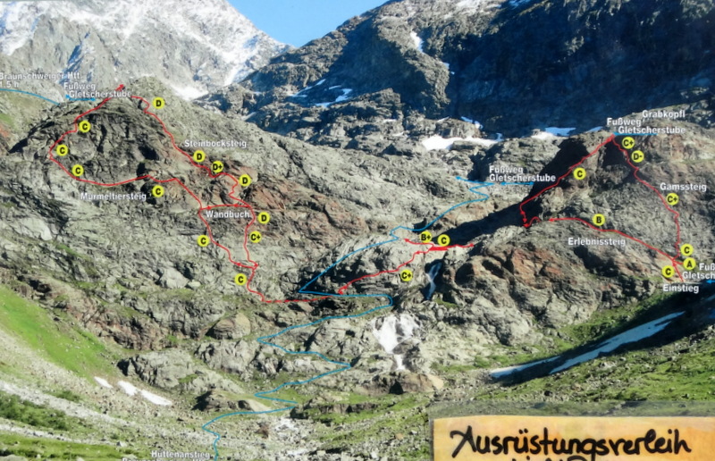 Kletterpark Pitztaler-Gletscher